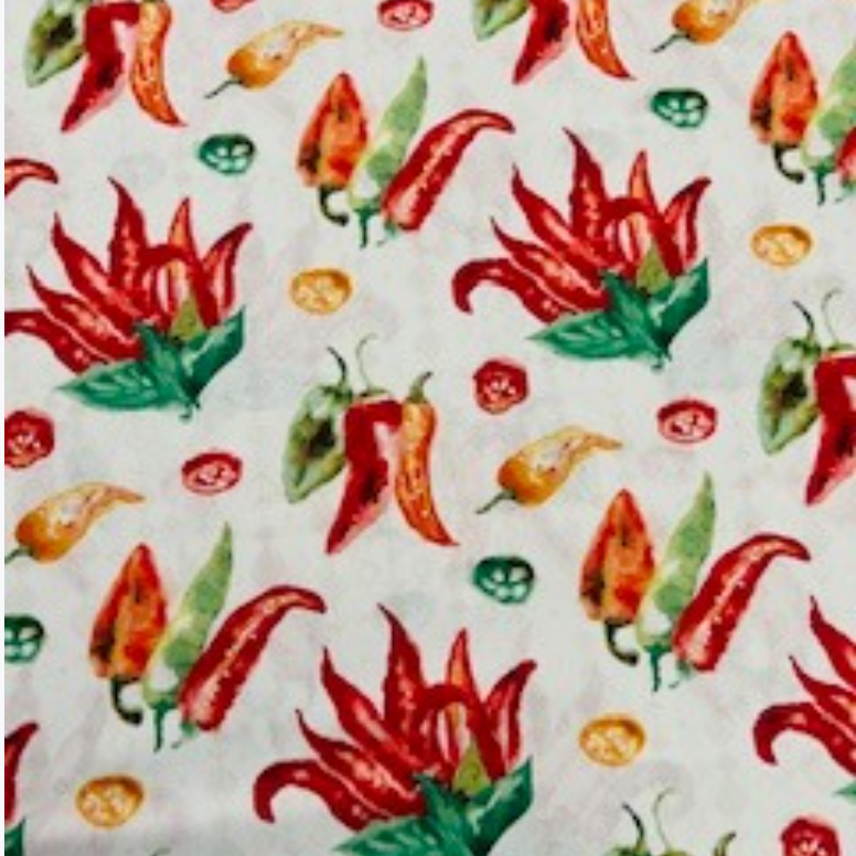 Red Hot Chili Peppers Beeswax Wrap
